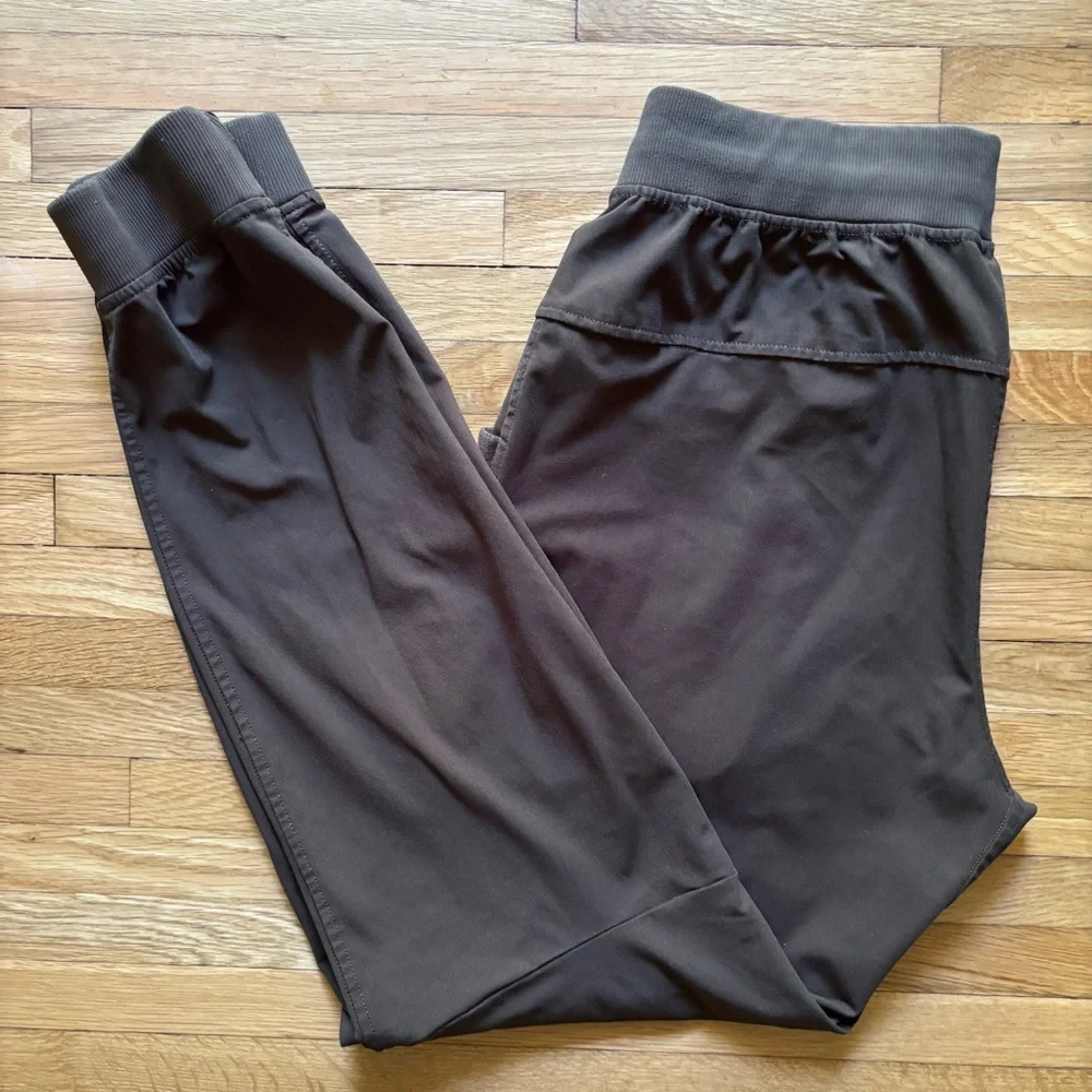 Lululemon ABC Army Green Skinny Jogger Pants Mens Size S‎ Activewear Yoga Run